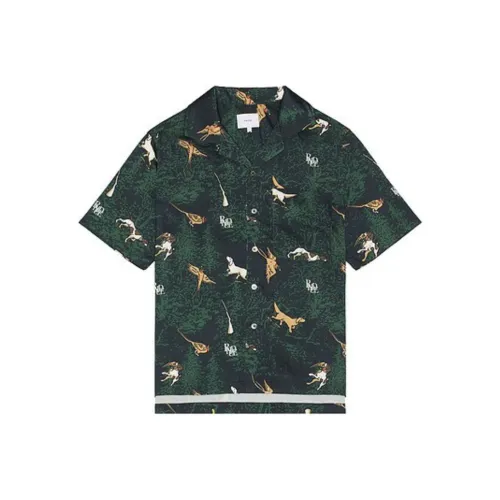 RHUDE Scramble Dog Print Shirt