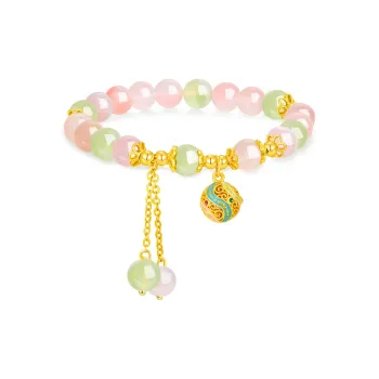 JINLIUFUJIXIANG Agate Bracelets Women's