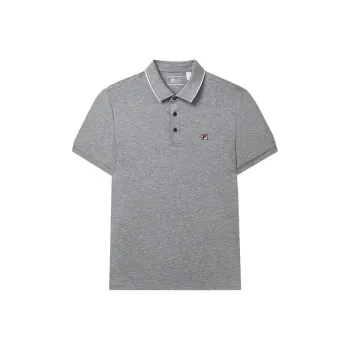 FILA Polo Shirt Men's Light Black Gray