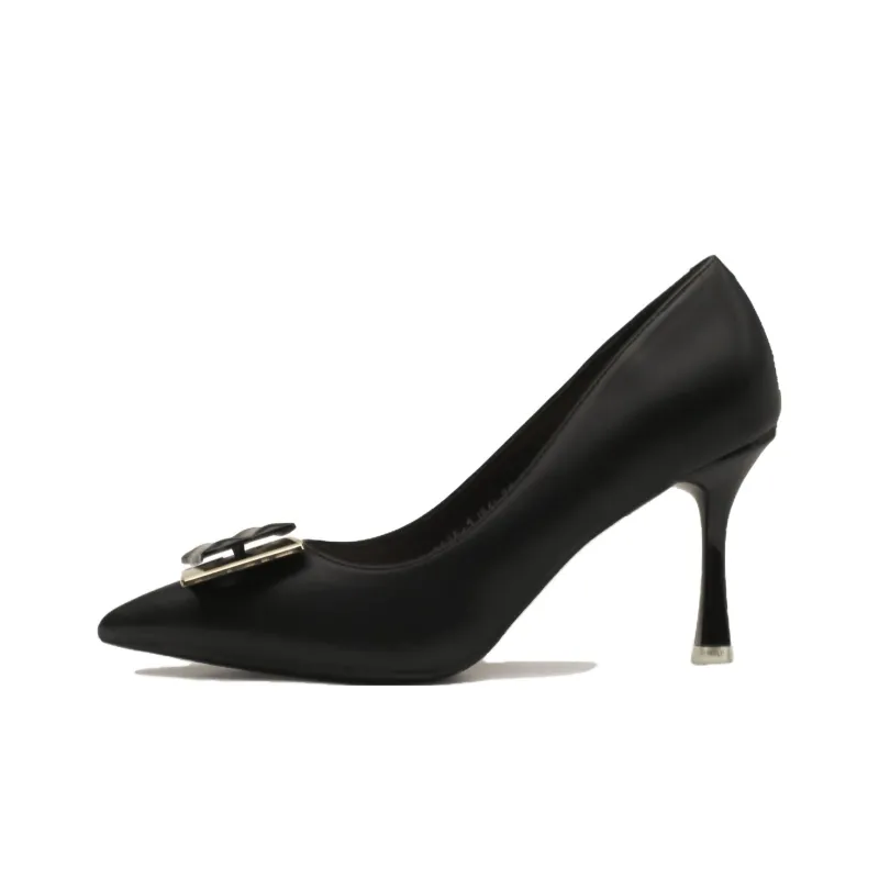 Than Than Me Slim Heel High Heels Women's-8