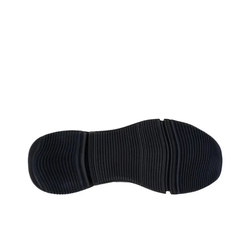 Skechers Lightweight Low Top Casual Shoes Men's Black-4