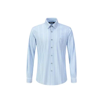 NAVIGARE Shirt Men's Tobacco Gray/White