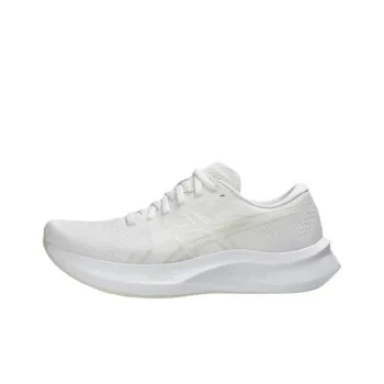 Asics Anti Slip Wear Resistant Low Top Running Shoes Women's White