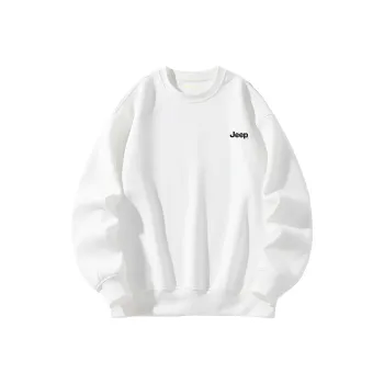 Jeep Sweatshirt For Fall And Winter With Fleece Lining Unisex