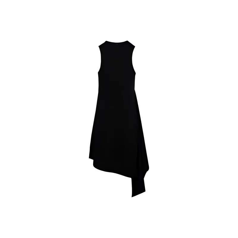 Y 3 Draped Asymmetric Dress-1