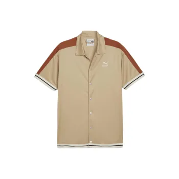 PUMA T7 Men's Shooting Shirt Polo Shirt Men's Khaki