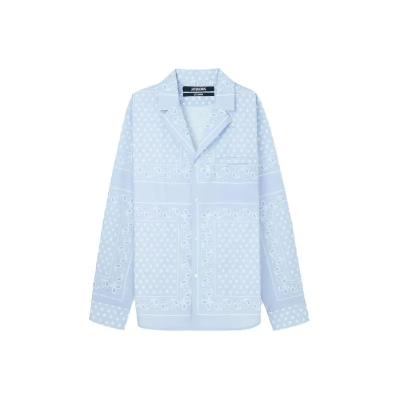 Jacquemus Le Chemise Luis Paisley print Shirt-0