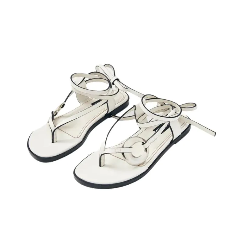 ALOHAS Morosia Strap Sandals Women's White-2