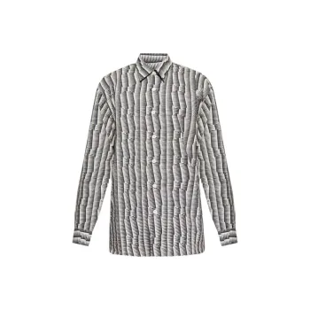DRIES VAN NOTEN Graphic Printed Buttoned Shirt