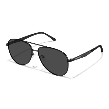 HLA Three body Alloy Carbon Fiber Aviator Sunglasses Unisex