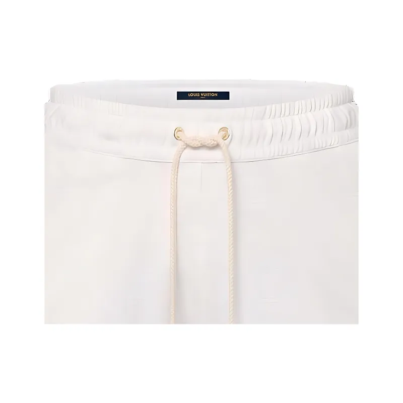LOUIS VUITTON Monogram Piqué Jogging Shorts-3