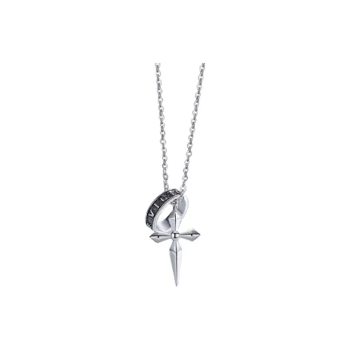 KING TAI SANG S925 Silver Necklaces Unisex