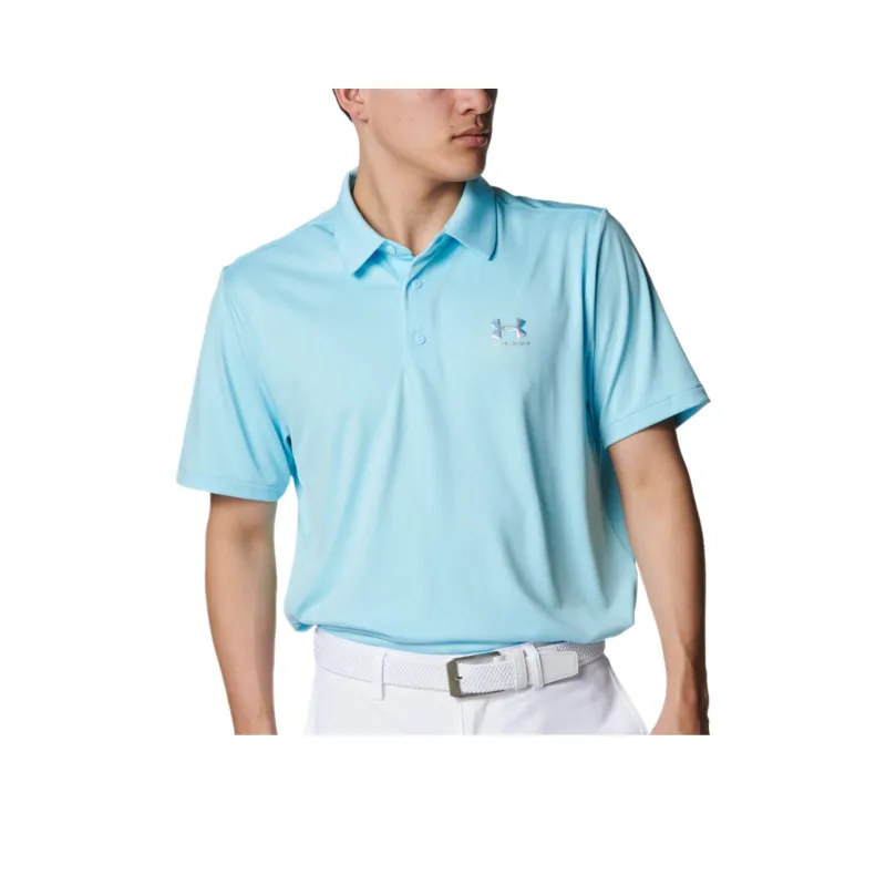 Under Armour Polo Shirt Men's Flow/Metal Silver-0
