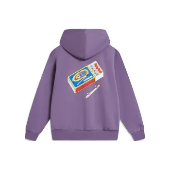 LiNing Sweatshirt Unisex Dark Crystal Purple