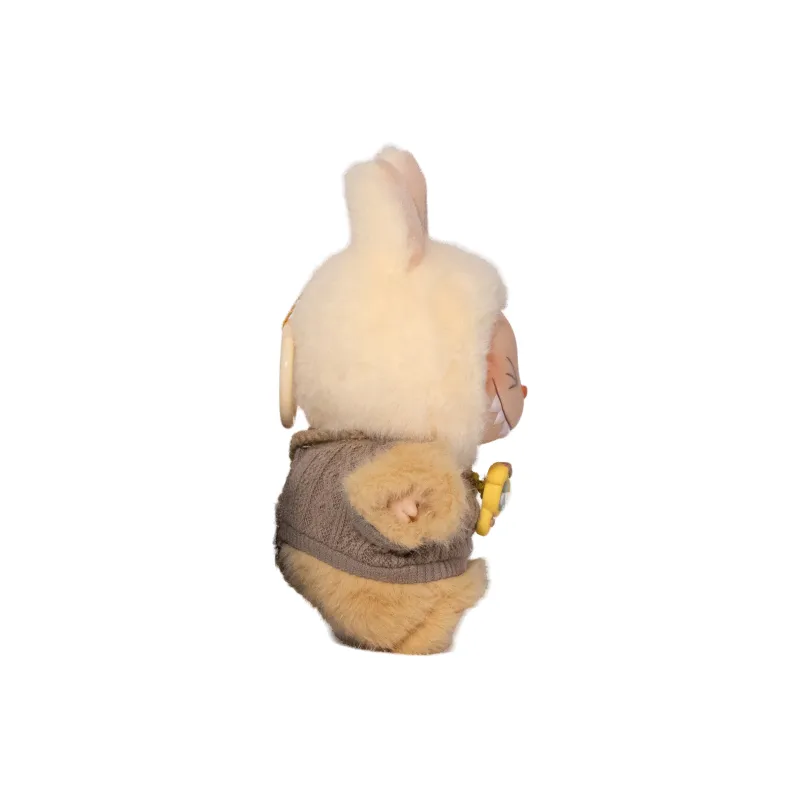 [Modified Doll] POP MART Labubu THE MONSTERS Sitting Party Collection, Sweet And Confirmed, Bear Adventurer, Cute 15cm-2