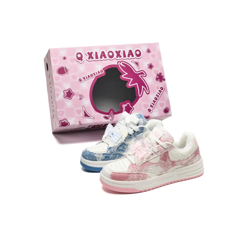 Circle Small Coverage Abrasion Resistant Lightweight Low Top Skateboard Shoes Women's-0