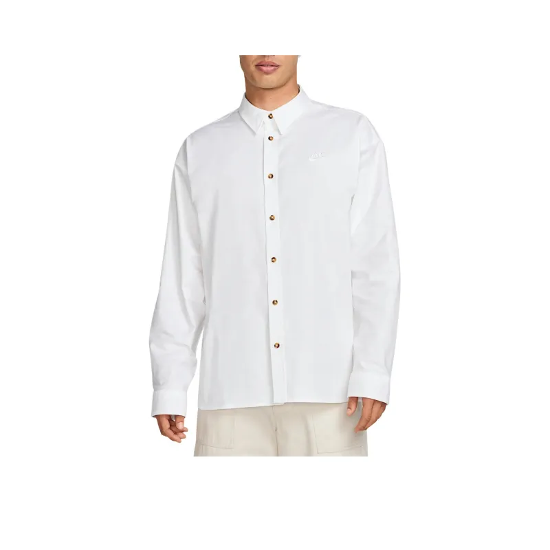 Nike Club Oxford Futura Shirt Men's White/White-0