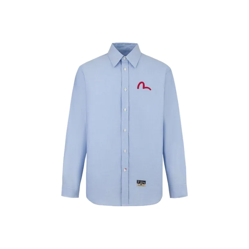 EVISU Long Sleeved Shirts Men's-2