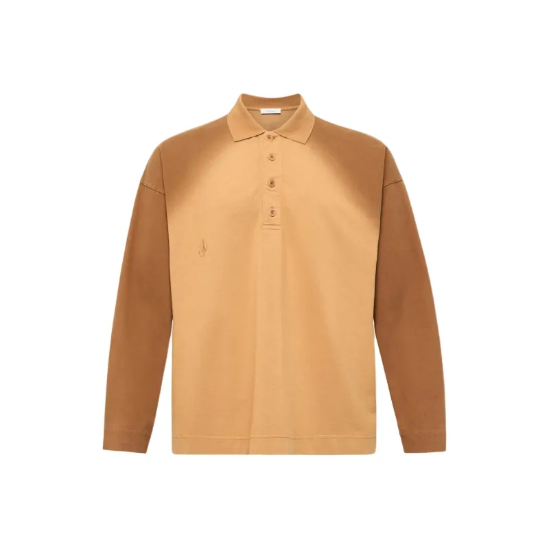 JW Anderson Long Sleeve Rugby Polo Shirt-0