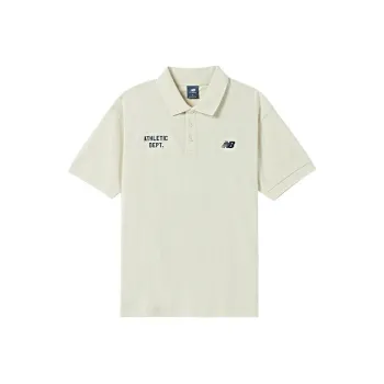 New Balance Polo Shirt Men's Ecru
