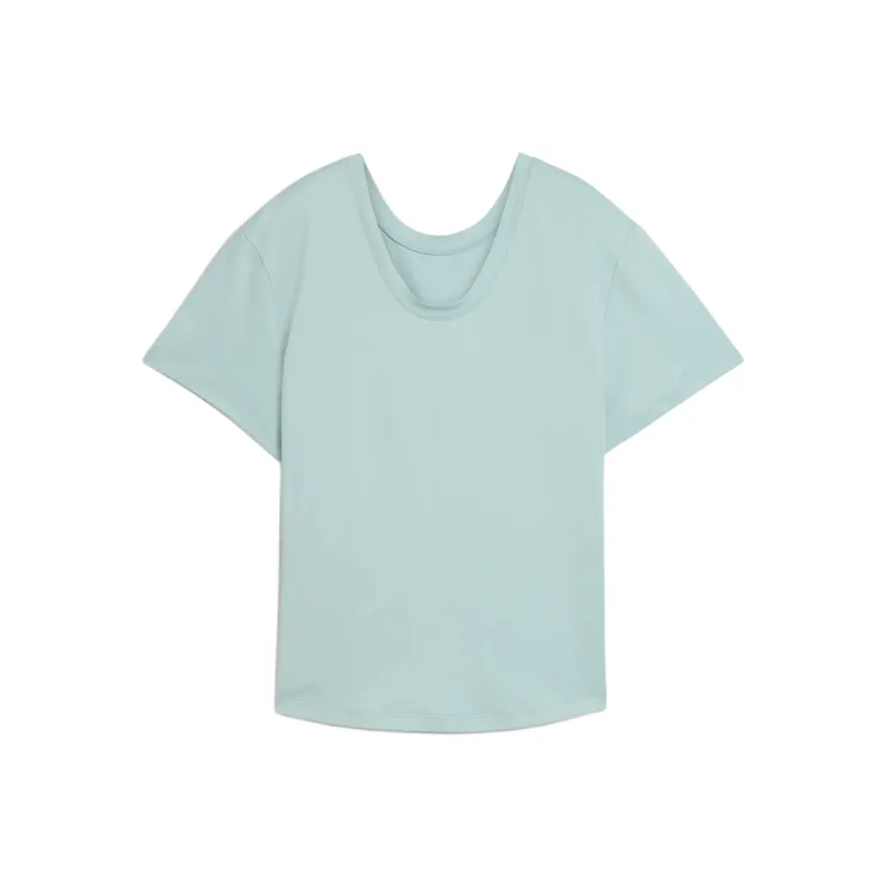 PUMA Move Drop Shoulder Sleeve T Shirt Women's Modern Mint Green-1