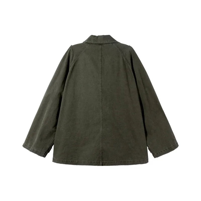 Ouyang Jackets & Coats Women's Army Green-1