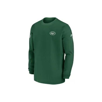Nike New York Jets Sideline Logo Coach Men's Nike Nfl Long Sleeve Top