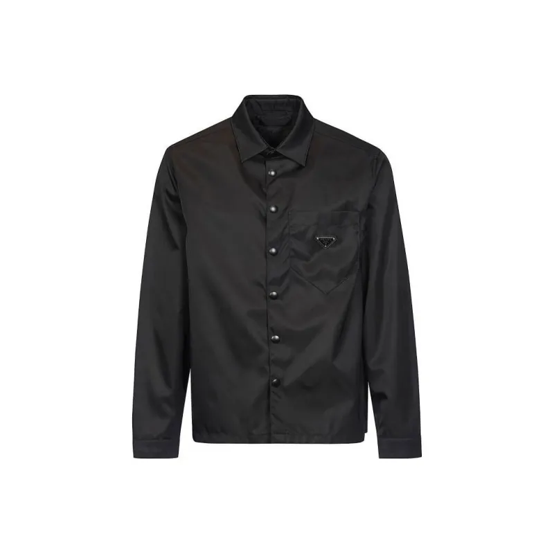 PRADA Shirts Men Black-0