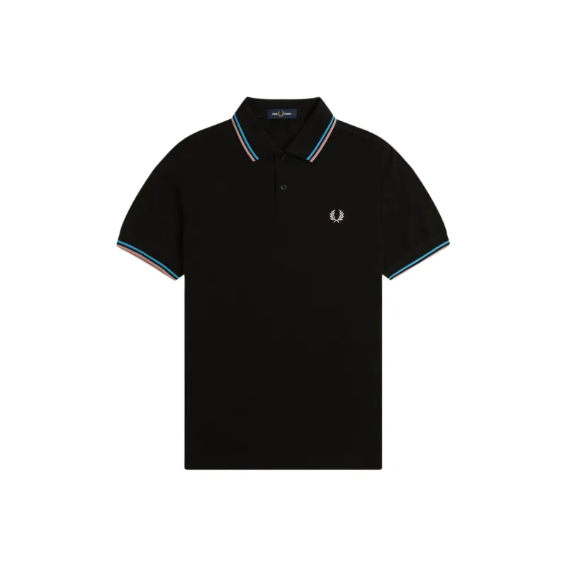 FRED PERRY Polo Shirt Men's Black-0