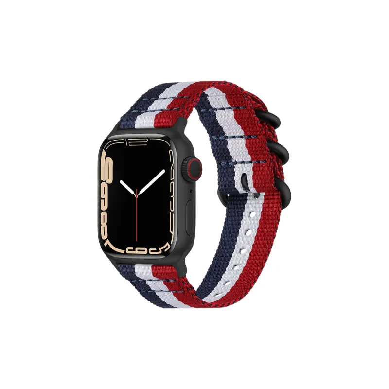 DUALMM Apple Compatibility Watch Band 225mm 38/40/41/42/44/45/49MM Nylon Material-11
