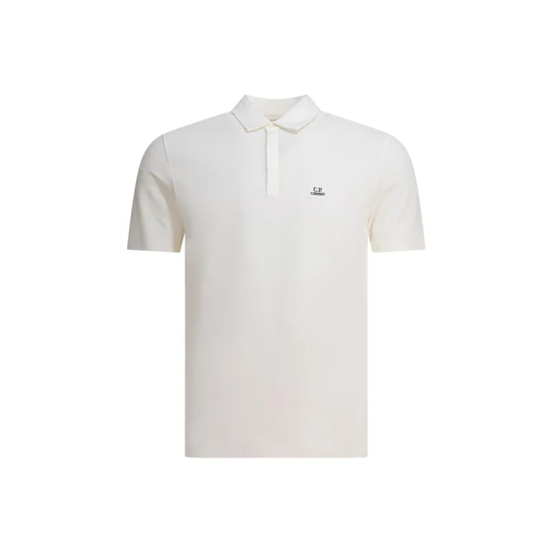 C.P.Company Polo Shirt Men's White-0