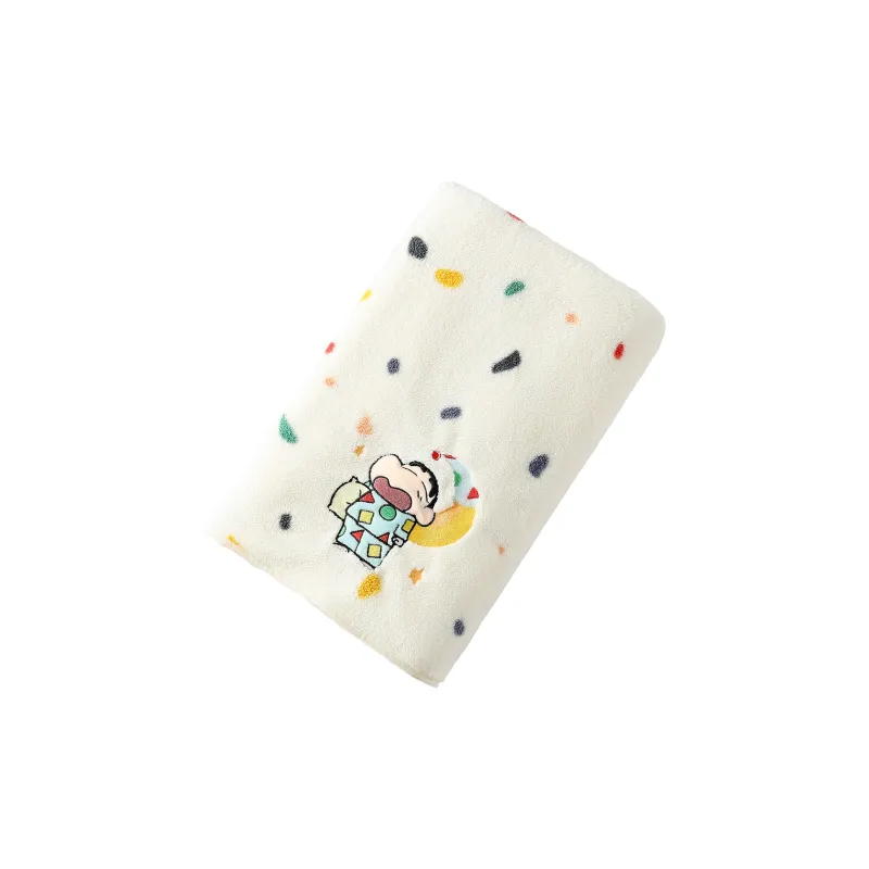 SHIJINGHUI x Crayon Shinchan Practical Towel Bath Towel Three Piece Set-4