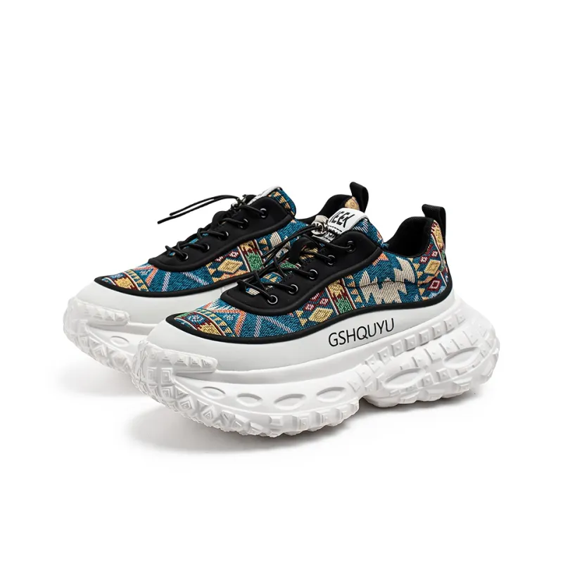JANECO Low Top Chunky Sneakers Men's-2