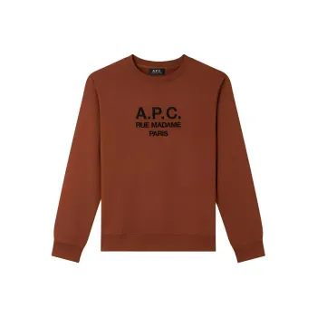 A.P.C FW24 Sweatshirt Men's Whiskey Brown