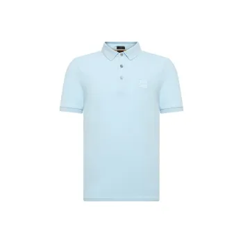 HUGO BOSS Polo Shirt Men's Light Blue