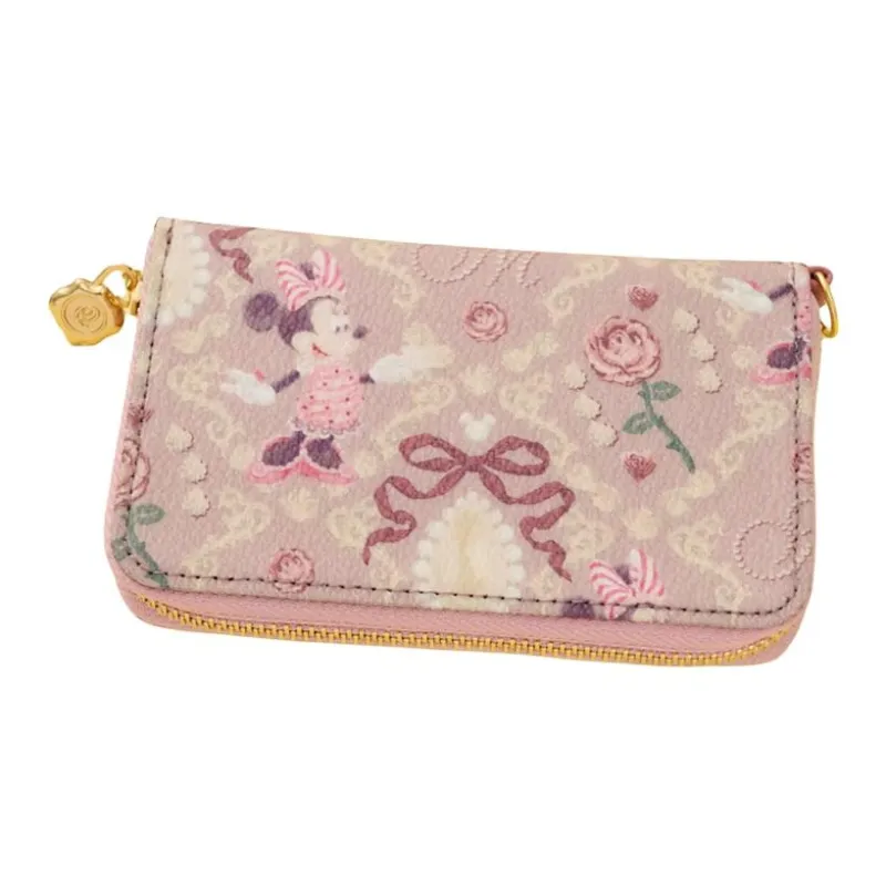 Disney Cotton Wallet Women's Pink-2