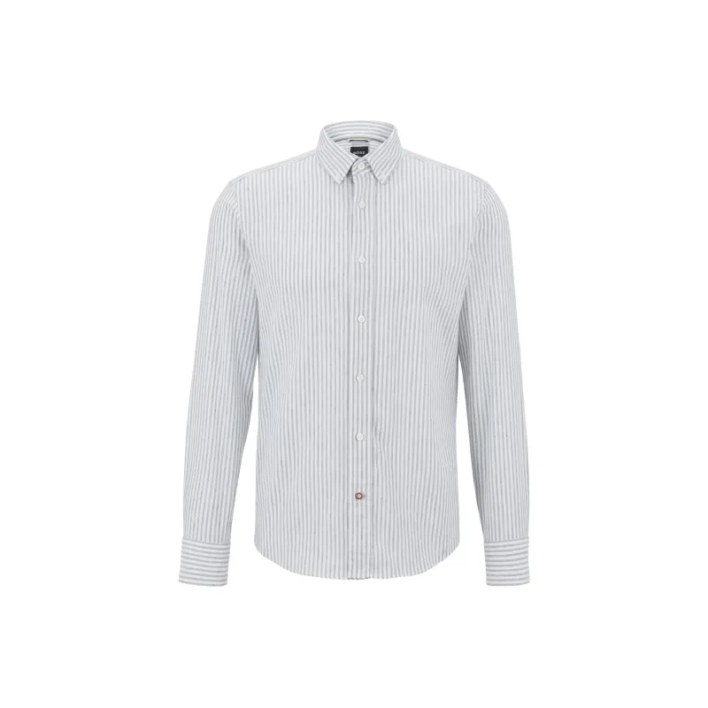 HUGO BOSS Shirts Men Light Gray-0