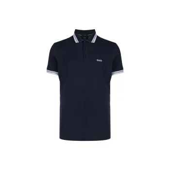HUGO BOSS Paddy Logo embroidered Polo Shirt