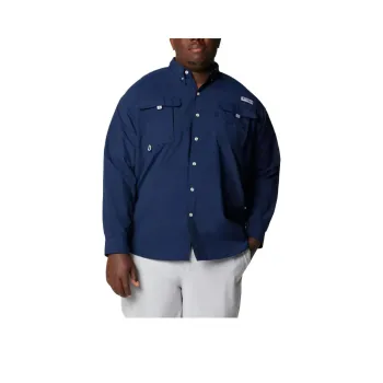 Columbia PFG Bahama 2 Shirt Men's Preppy Marine Blue