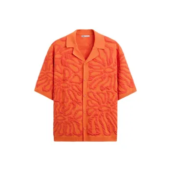 ZARA Shirts Men Stripes/Orange