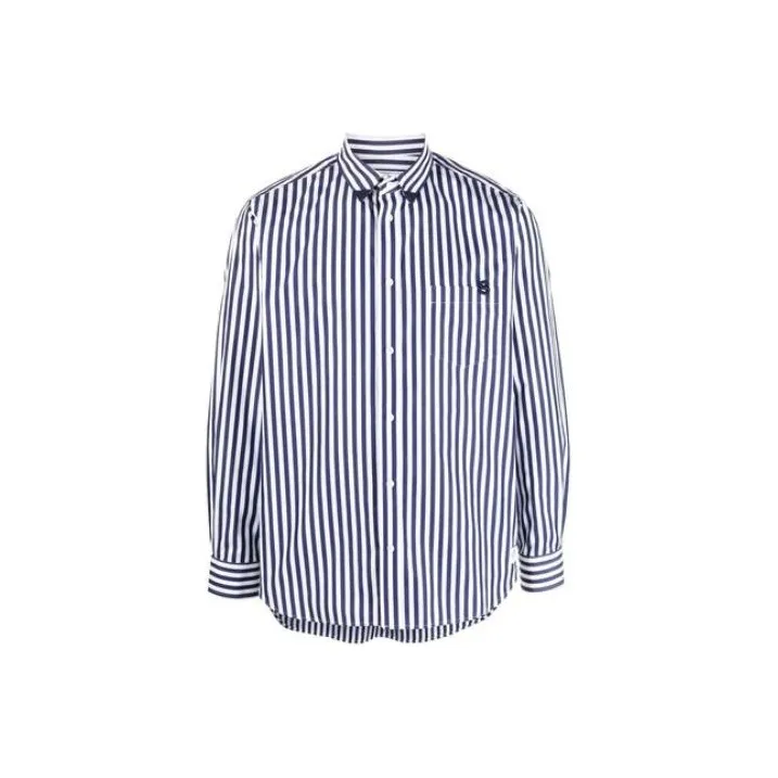 Sacai Pintuck detailing Striped Shirt-0