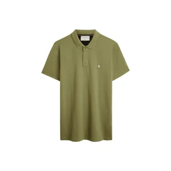 CALVIN KLEIN Polo Shirt Men's Thyme Green