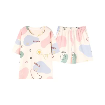 YUZHAOLIN Pajama Set Women's Apricot