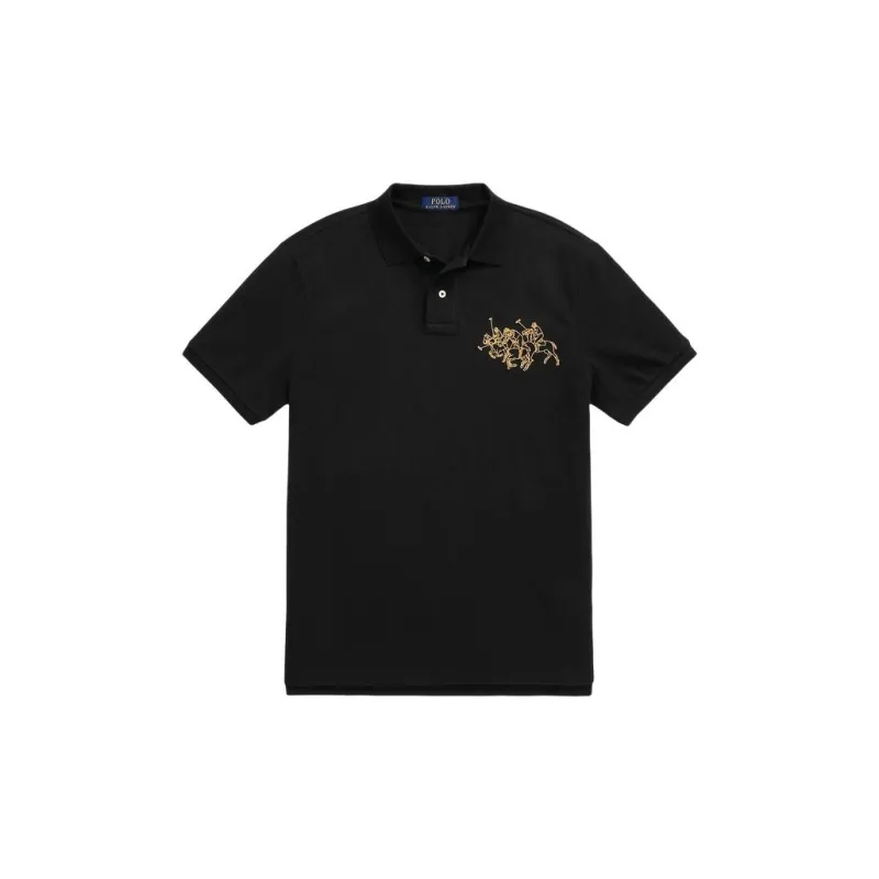 Polo Ralph Lauren SS24 Polo Shirt Men's Black-0