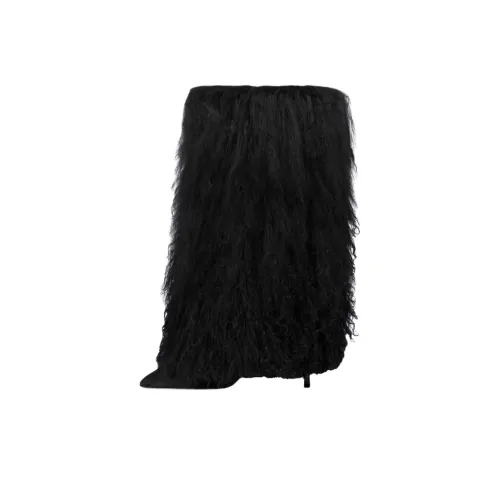 Paris Texas 105mm Furry Stiletto Oliveross Women's