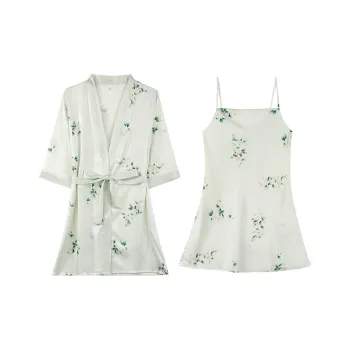 LoveEsteem Pajama Set Women's Light Green