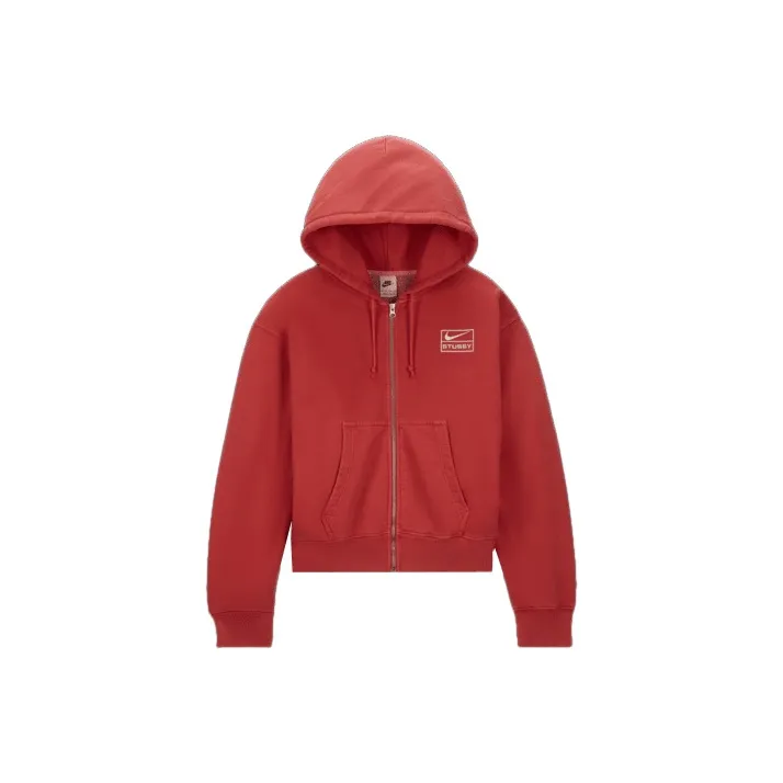 Stussy X Nike Pigment Dyed Fleece Zip Hoodie Asia Sizing-0