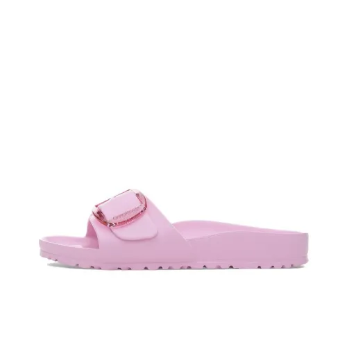 Birkenstock Madrid Big Buckle Composite Sole Slip Resistant Slide Slippers Women's Pink