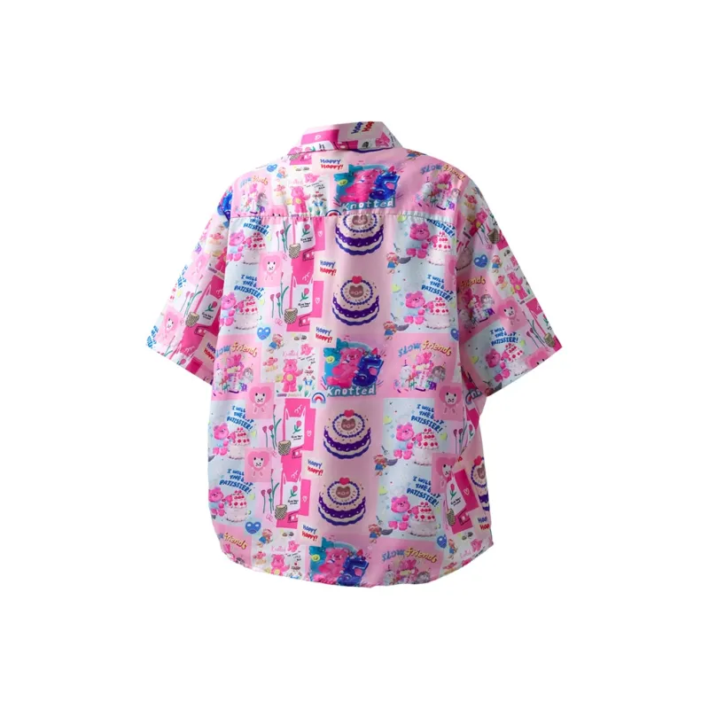 BEAR UNION Shirts Unisex Pink-1