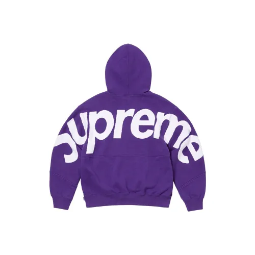 Supreme Big Logo Jacquard Hooded Sweatshirt